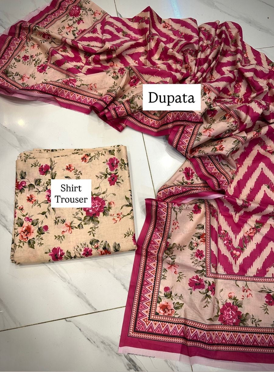 Fabric lawn Cotton super Fine Quality